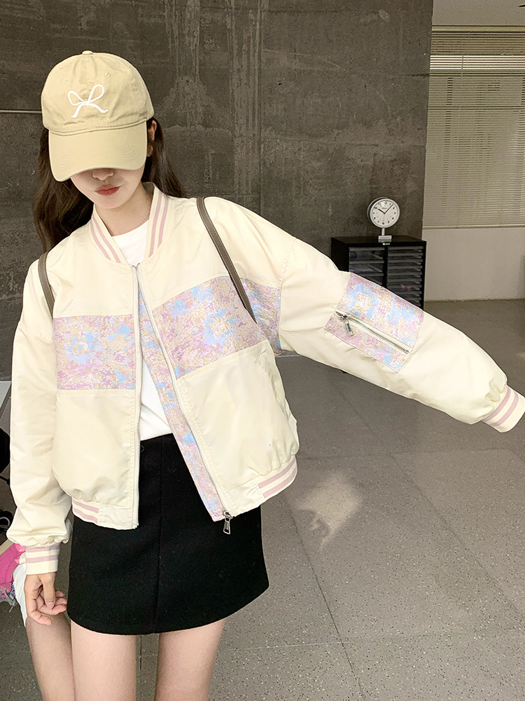 春现轻风刺绣印花小外套B190-501-P140-K198,女装短外套,2B190