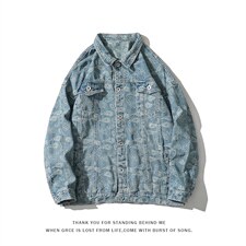 2024春季新款面料：95%棉5%纤维NJ8032-P75,男装夹克,电商A082