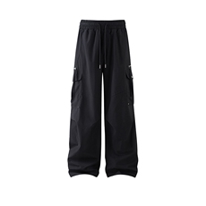 白底宽松大码直筒裤多口袋工装裤长裤休闲裤A014-DY25279，男装工装外套，电商A014