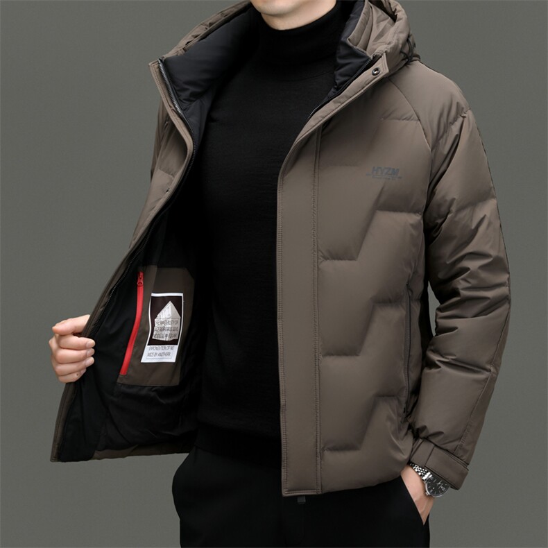 DF8809钱塘2020-2时尚休闲冬季厚款中年男士简约羽绒服P285,男装羽绒服,钱塘207-2