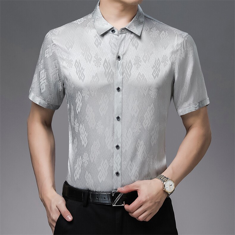 GBN8868夏季新款男式休闲衬衫短袖时尚衬衣P275,男装衬衫,电商B360