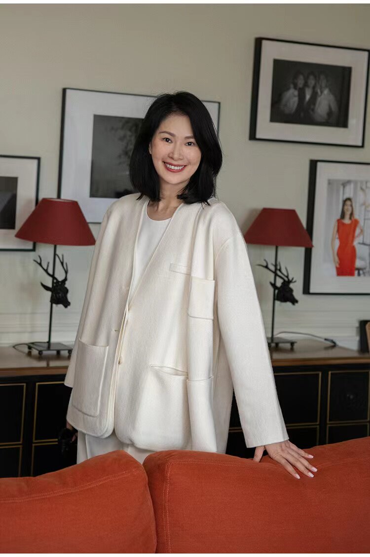 针织马甲背心女早秋洋气减龄外搭叠穿无袖坎肩小上衣,女装马甲,五色羊羊绒