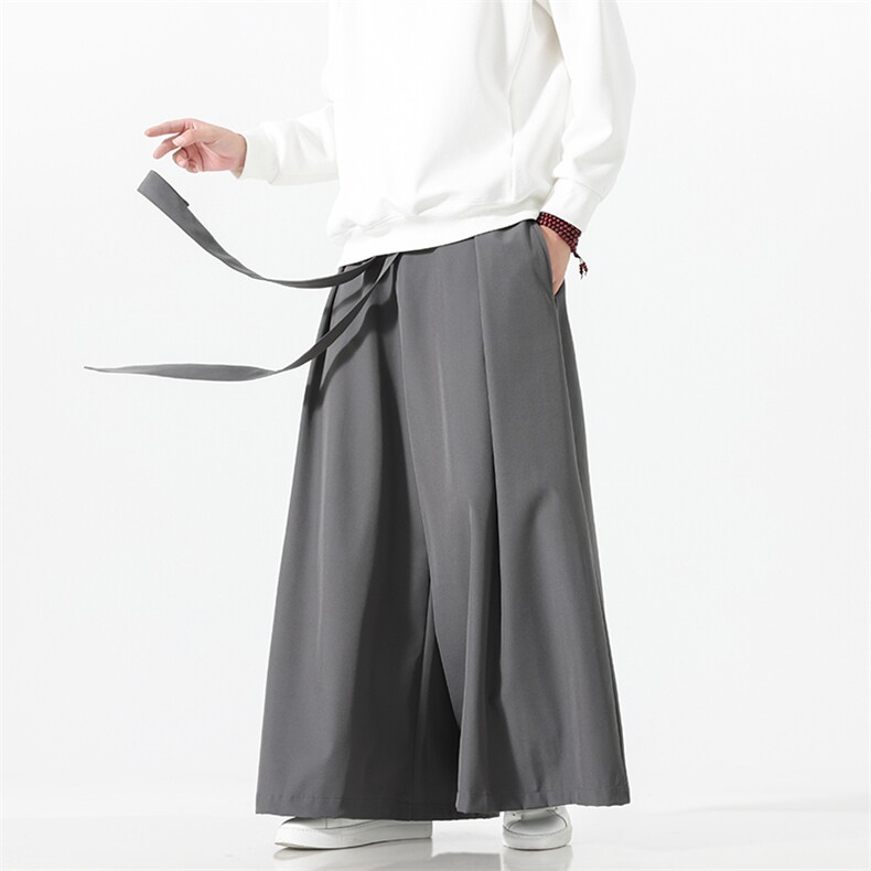 2026春夏新款宽松大裤脚阔腿裤风K175厚款P55薄款P45，男装休闲裤，电商A057B