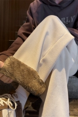D2282-TP50控价68冬季港风灯芯绒新款时尚休闲裤加绒加厚保暖长裤，男装休闲裤，电商A102-1