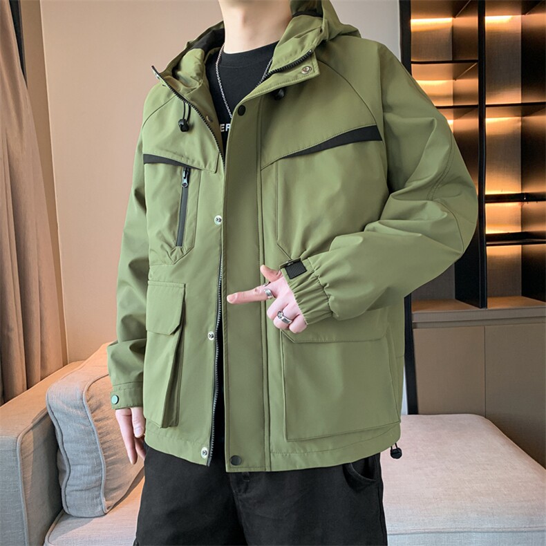 现货 春季新款工装夹克男飞行员美式上衣外套A02526-P85图片