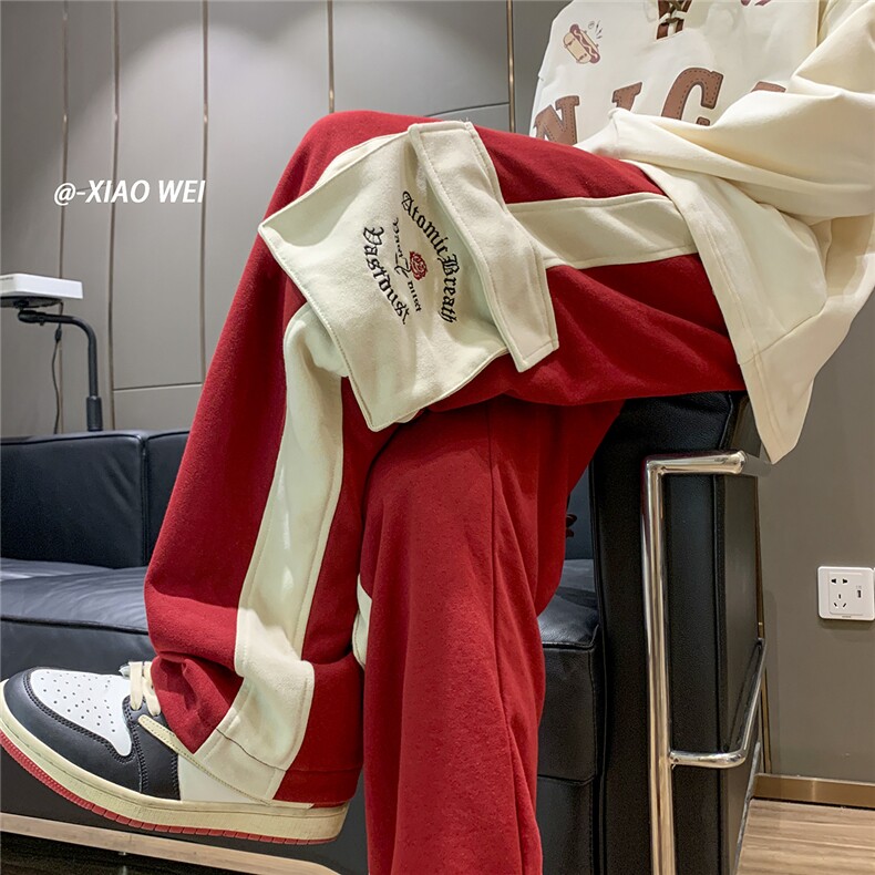 秋冬工装休闲裤男卫裤D329-QM530-P65控85-面料65棉35涤纶图片