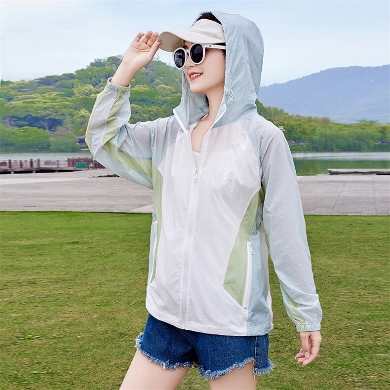 现货！！防晒衣女2024夏季新款时尚透气防晒衫薄外套,女装防晒衣,以桐