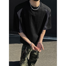 黑色拼灰