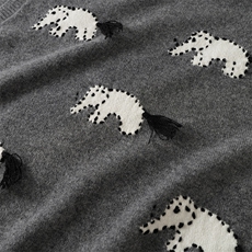 2025年秋季时尚百搭通勤简约休闲圆领小象，女装马甲，致织羊绒