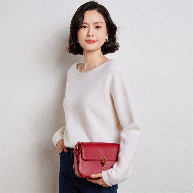 时尚百搭宽松显瘦羊毛女士毛衣,女装羊毛衫,温伦斯特羊绒