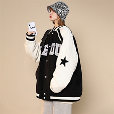 冬款中性加棉加厚宽松棉衣外套毛巾绣棒球服男士8133-P120控价158，男装棉衣，电商A441-1