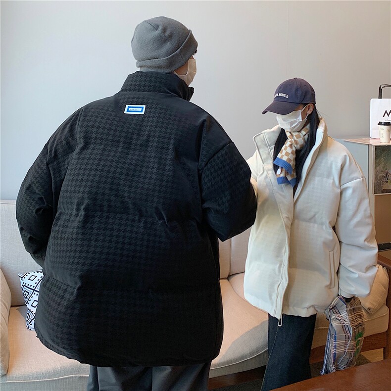 情侣装冬装宽松加厚皮衣棉衣棉服男潮大码学生棉袄外套D232-P128,男装皮衣,电商A335-1（原A458）