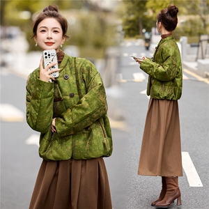 新中式羽绒服女2025冬季新款巨好看的高端洋气狐狸毛保暖外套图片
