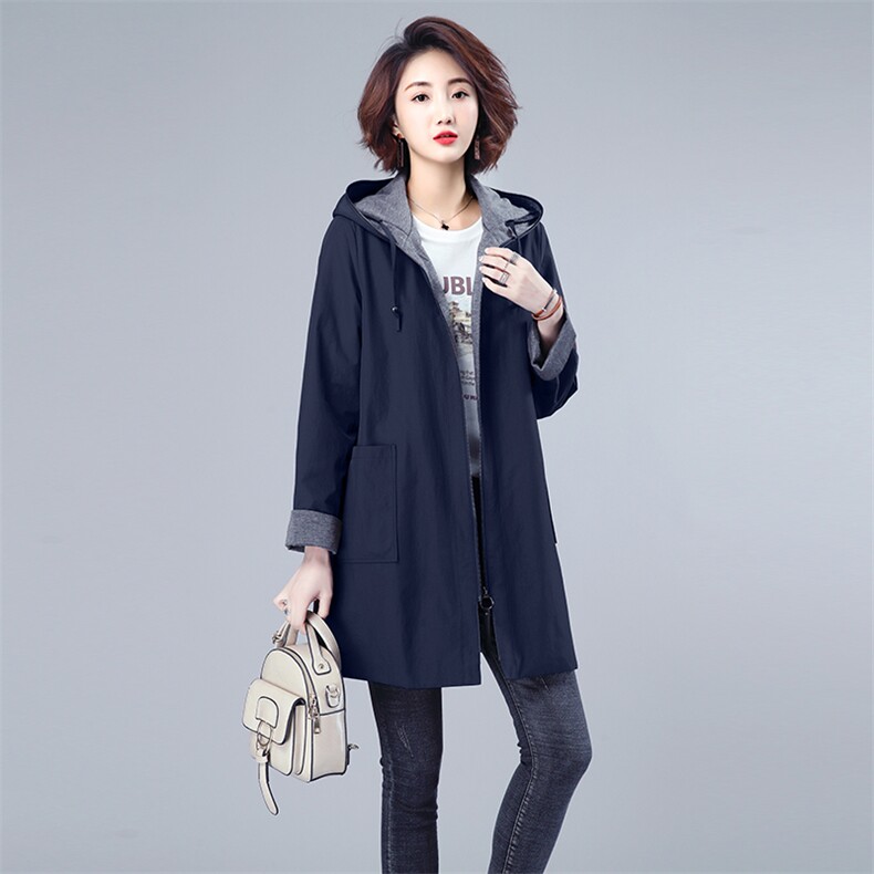 268-1款-尺寸已正常，请按正常尺寸下单，女装风衣，秋牧寒烟