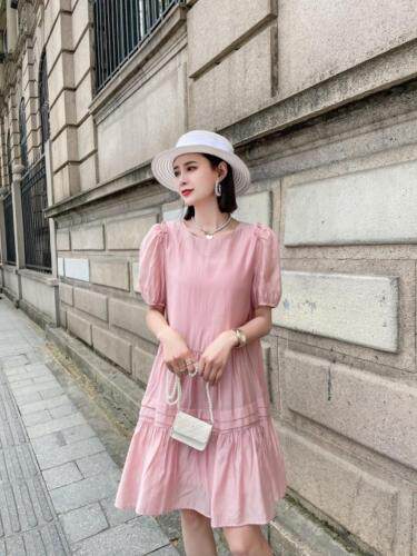 天丝连衣裙，女装连衣裙，她家