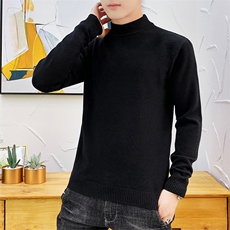 跑量款新款半高领针织衫毛衣403-1-M32-M到3XLP20-4XL到5XL-P25，男装针织衫/毛衣，星座1018