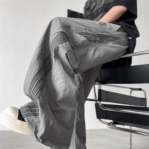 夏季新款条纹速干冲锋裤男美式潮牌宽松运动长裤 现货K7955-P43,女装休闲裤,星座512-3