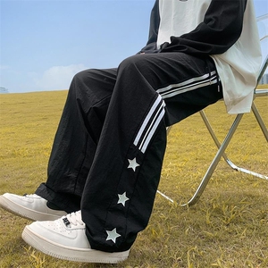 秋季百搭速干休闲裤男 高街潮流长裤子K2006/P32图片