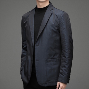 CDYR6629963钱塘2020-2秋冬中年男士商务休闲羽绒西服外套P230图片