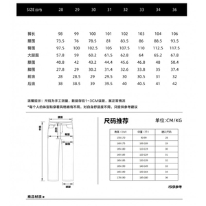 1506-1/KT11431/P51男士牛仔裤2026春秋新款美式潮牌宽松百搭时尚图片