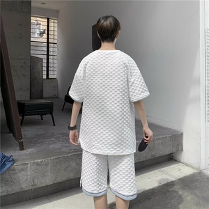 男潮流休闲套装宽松套装运动套装Z003P40图片