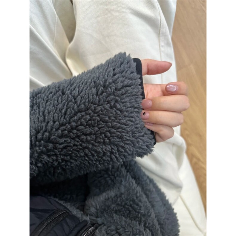 秋冬新款羊羔毛外套GS04-P85成分100聚酯纤维,女装短外套,星座1302