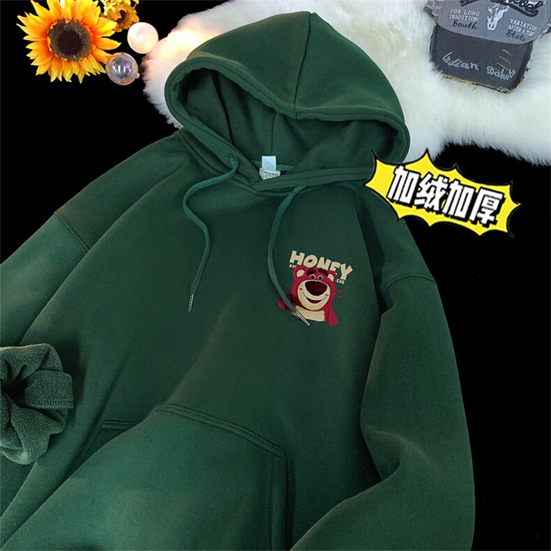 直播品质500克重磅秋冬美式加绒加厚卫衣外套H1358常规P35加绒P40,男装卫衣,电商A486
