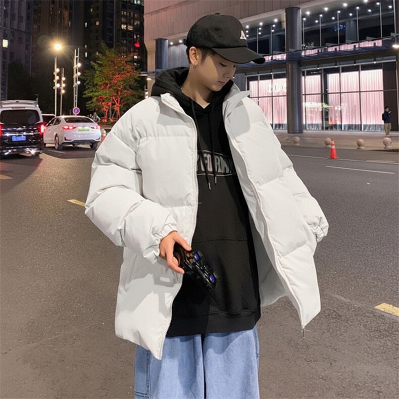 现货高品质美式高街冬季重磅三防羽绒棉衣男女加厚外套棉服冬,男装棉衣,电商A486-1