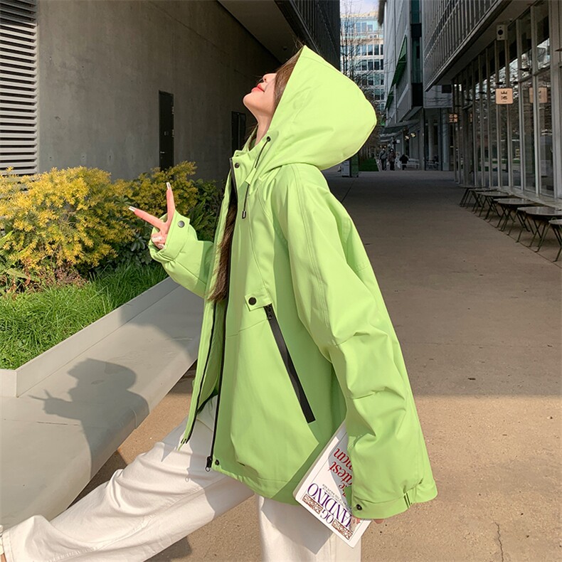 2025新款大货已出春款外套2C-216-W2032-P140-K198-苹果绿+慕斯粉,女装短外套,2C216