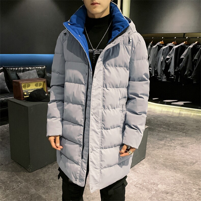 棉衣男2021新款韩版潮流加厚棉服棉袄冬季中长款外套DS612T,男装棉衣,电商A102