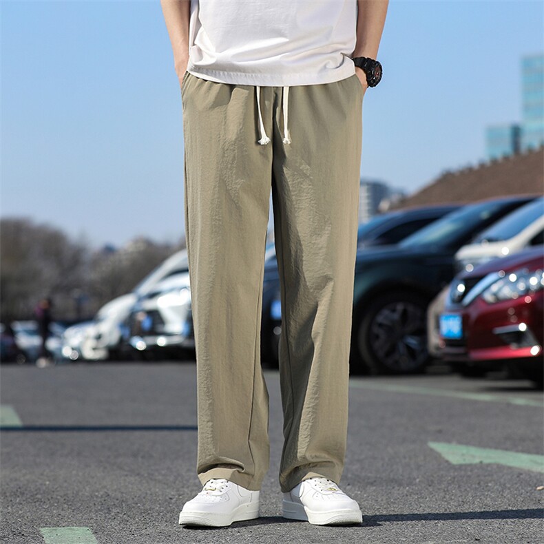 外贸款冰感夏季男士休闲裤男士宽松休闲裤子2317P30,男装休闲裤,星座1107