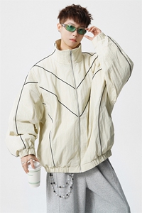 可二开机能防寒棉服M-5XL大码涤纶棉服男白底78176P138控198图片