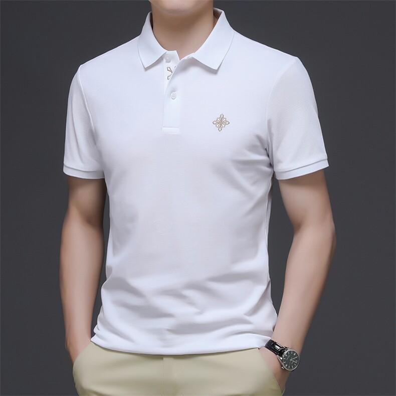 夏季男士无尘工艺时尚休闲短袖Polo衫T恤共12个颜色 XH28111-P68图片