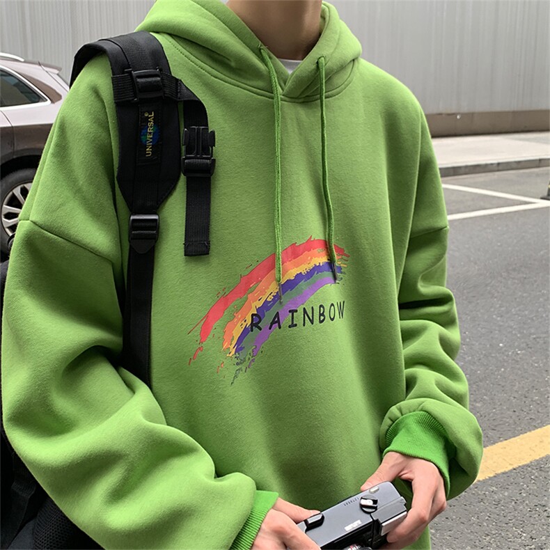 A040-WY2064-P40连帽卫衣男加肥加大码胖子棒球服外套图片