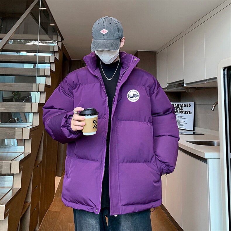 现货抖音得物可供视频冬季三防加厚羽绒棉衣外套面包棉服81127,男装棉衣,电商A486