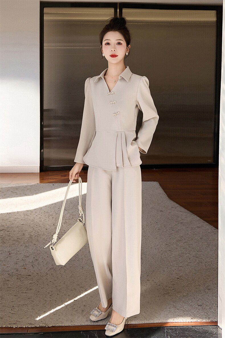 春季上衣裤子两件套套装喜婆婆礼服高贵年轻结婚衣服妈妈喜服婚宴,女装套装/套裙,妙形