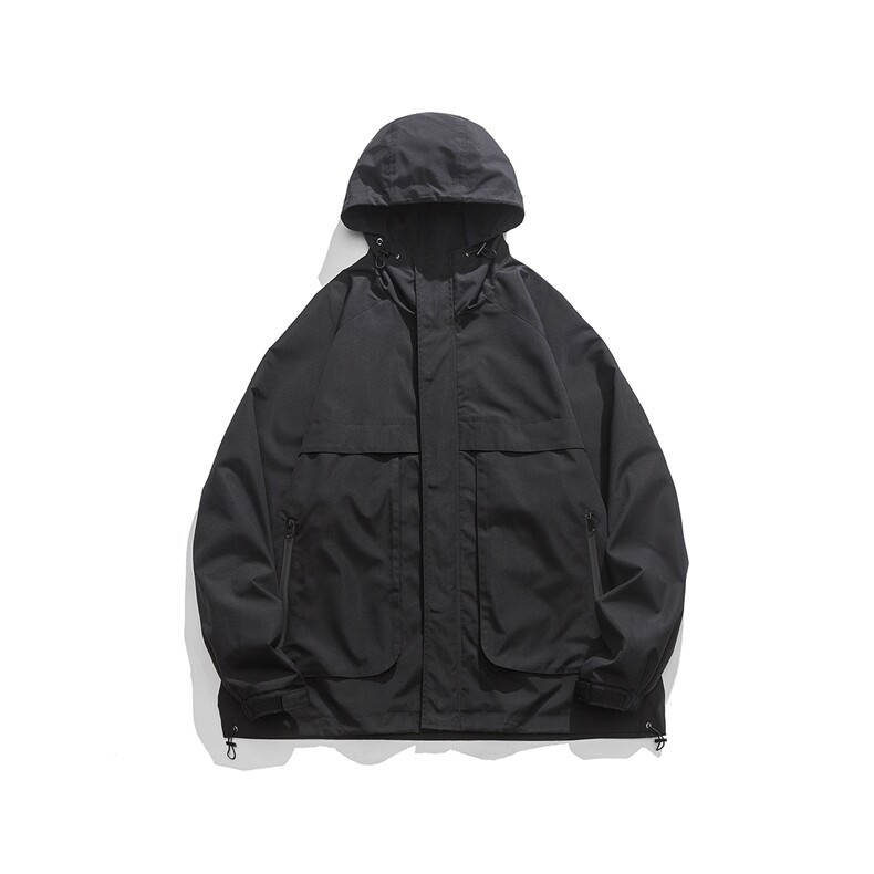 光板得物\唯品\抖音二开三防山系户外连帽冲锋衣外套F20P65,男装夹克,电商A247B