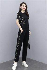 柔软 潮流个性简约套装/套裙 两件套 舒适宽松图片