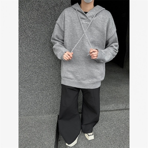 美式连帽毛衣外套男女宽松秋冬外搭慵懒风休闲百搭上衣MY055-P62图片