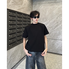 t恤男款夏季短袖cleanfit美式复古百搭上衣服T0581-P35，男装T恤，星座308B-1