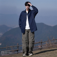 秋冬季新款(跨境货源）加绒长袖牛仔衬衫男宽松休闲外套，男装衬衫，星座1107-1
