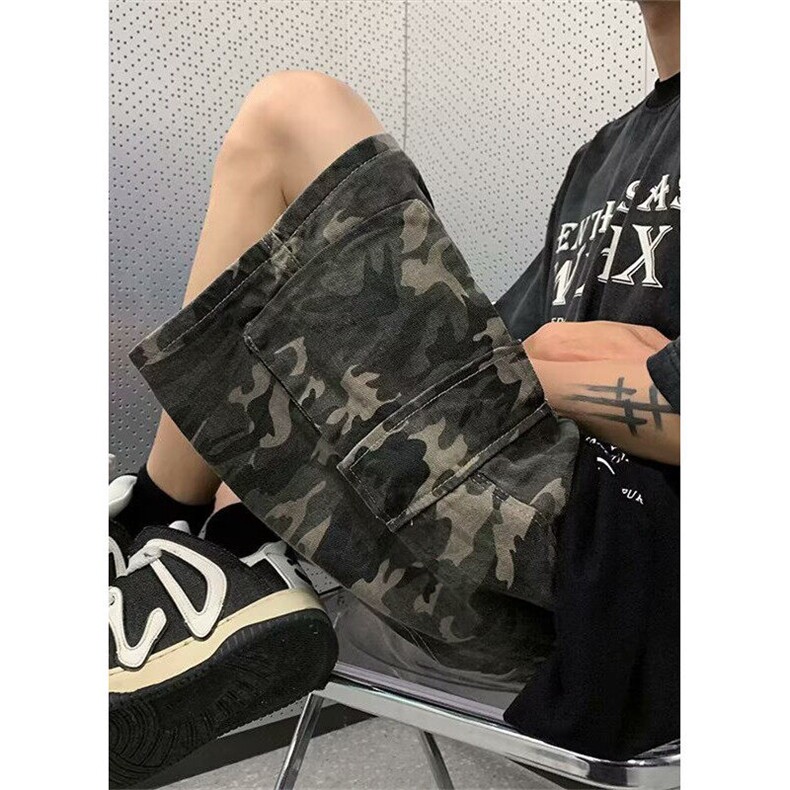 潮流文艺气质ins美式复古工装短裤夏季百搭五分裤流行K548,男装牛仔裤,星座1116A（原606A-3）