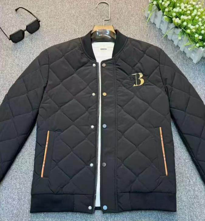 (网图)棒球领刺绣棉服简约百搭休闲潮流轻奢棉袄313B-JK5622-P110,男装棉衣,星座313B
