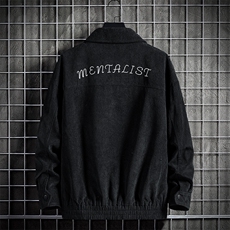 秋冬新款男士翻领灯芯绒休闲西服外套夹克男士上衣JK861-P60，男装夹克，星座1403B