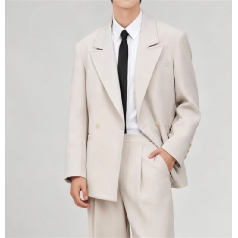【007】春秋韩西服男气质时髦简约西装外套A079-XZ38-P65,男装西服套装,电商A079