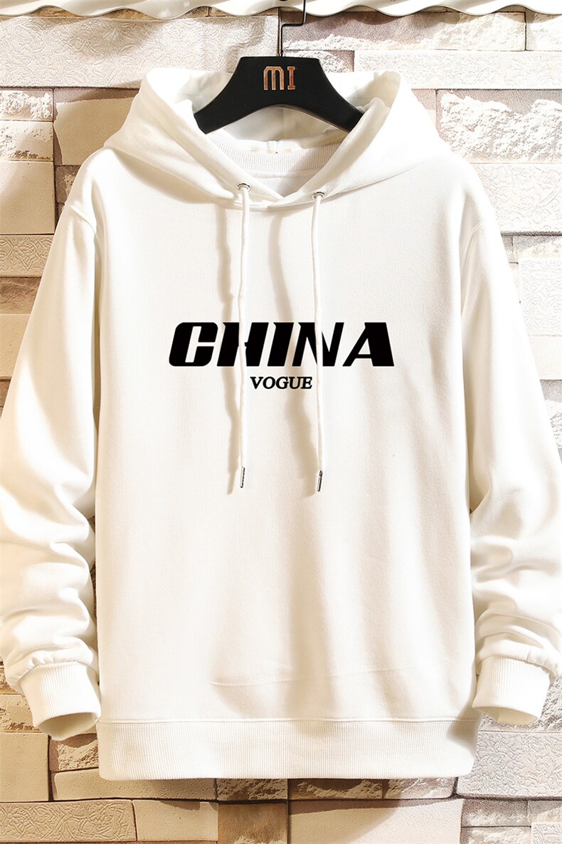 WY2001-P40纯连帽卫衣男大码运动帽衫宽松薄外套砖墙挂拍,男装卫衣,电商A040A