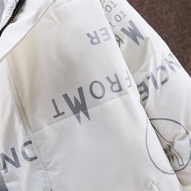 现货潮牌鲨鱼皮高端品质立领韩版大码情侣羽绒服面包服男外套短款,男装背心/马甲,星座301D-5(原星座1415）