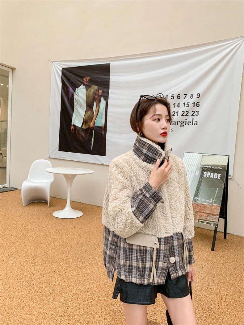 皮毛一体拼接款，十拿十补，其它，纤佰魅力