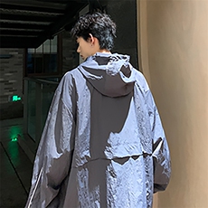 防晒衣男女士韩版潮流户外百搭拼色连帽2024夏季ins外套W5846-P50，男装防晒衣，星座412-2