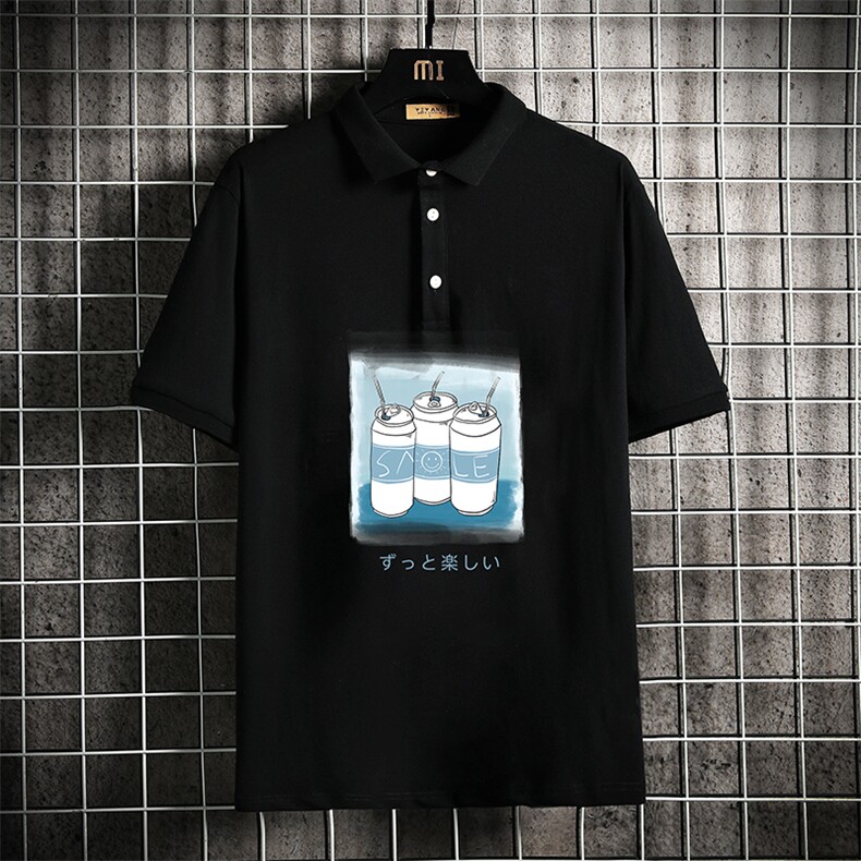 PL57148-P35翻领短袖polo衫男大码胖子半袖t恤男有领保罗衫，男装Polo衫，电商A040A